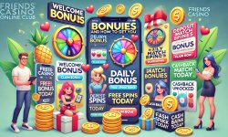 Онлайн клуб Friends Casino: бонусы и способы получения