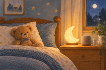 Что включить ребёнку на ночь, чтобы вечер остался и для мамы?