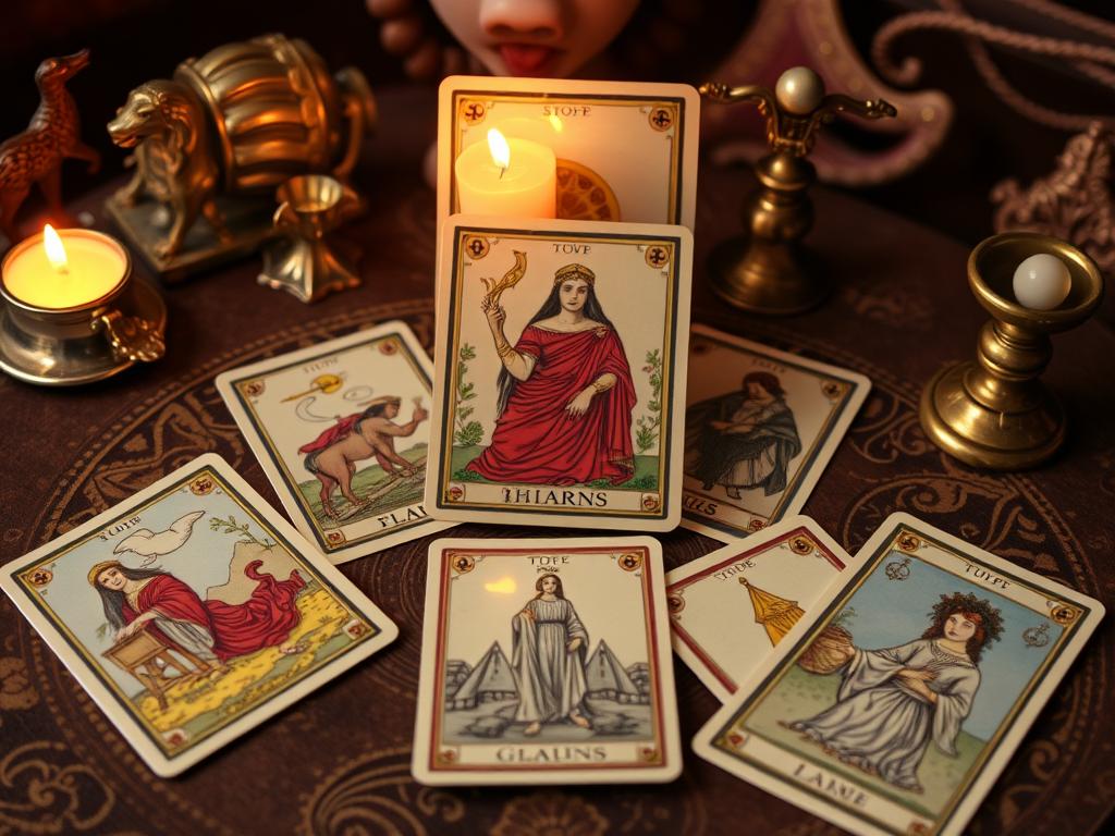 Tarot divinationфото