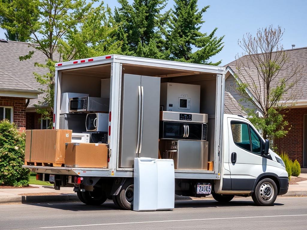 delivery of household appliancesфото