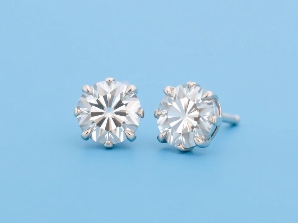 Stud earringsфото