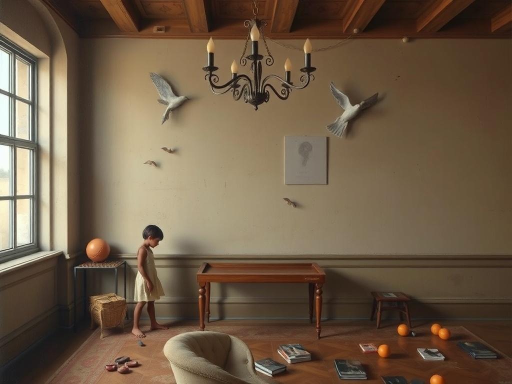 Why do hyperrealistic paintings often use one main subject? Why do hyperrealistic paintings often use one main subject?фото